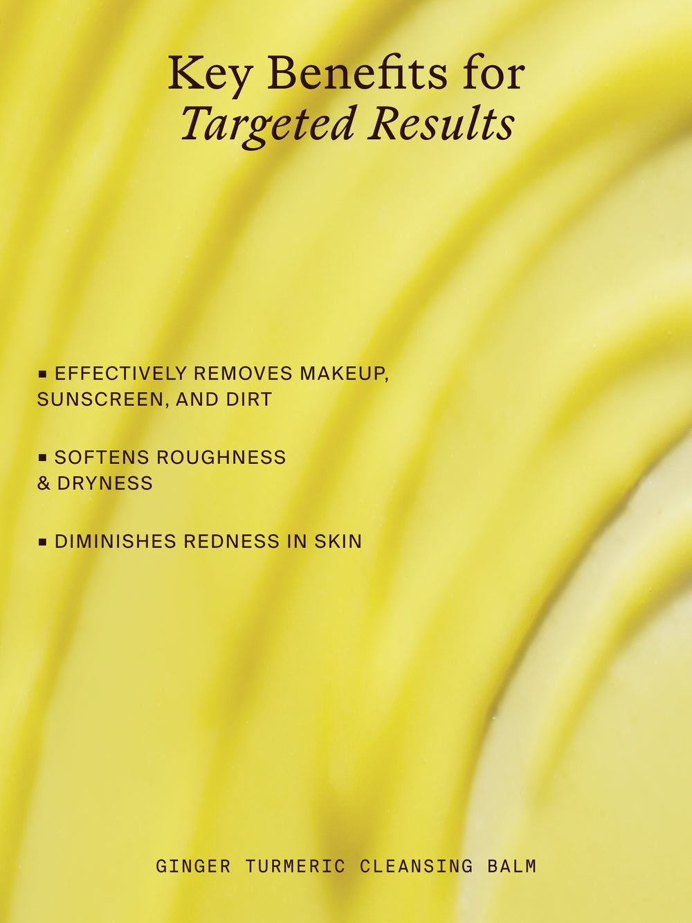 Ginger Turmeric Cleansing Balm