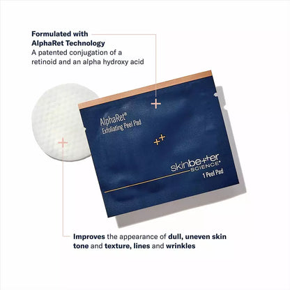 Alpharet Exfoliating Peel Pads