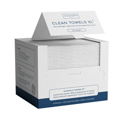 Clean Towels™ XL Disposable Face Towels (50 Count)